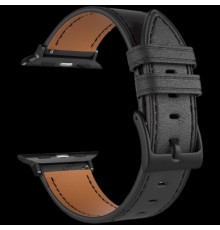 Кожаный ремешок для Apple Watch 38/40/41 mm LYAMBDA NEMBUS LWA-41-40-BK Black                                                                                                                                                                             