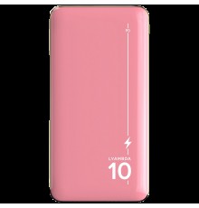 Внешний аккумулятор 10000 мАч Lyambda Power Delivery 20W + QC3.0 Slim LP304 Pink                                                                                                                                                                          