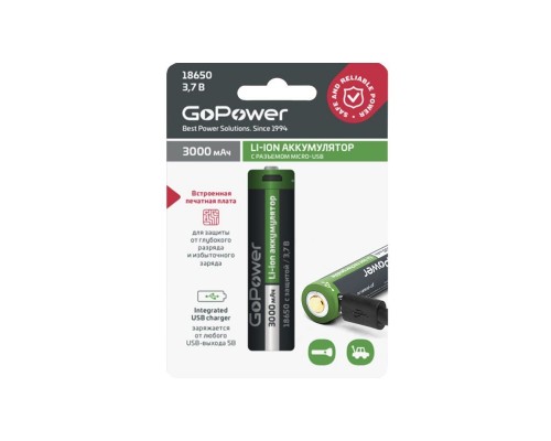 Аккумулятор GoPower 00-00019621