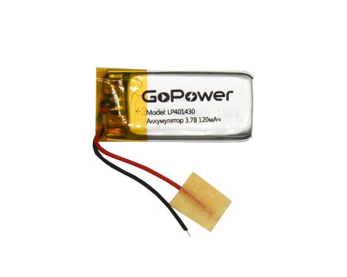 Аккумулятор Li-Pol GoPower LP401430