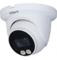 Уличная купольная IP-видеокамера Full-color с ИИ 2Мп; 1/2.8 CMOS; объектив 2.8мм; WDR(120дБ); чувствительность 0.0015лк@F1.0; H.265+ H.265 H.264+ H.264 MJPEG; 3 потока до 2Мп@25к/с; видеоаналитика: SMD (интеллектуальный детектор движения) охрана пери