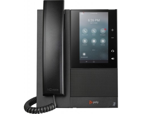 Телефонный аппарат/ CCX 500 Business Media Phone. Open SIP. PoE only. Ships without power supply and factory disabled media encryption