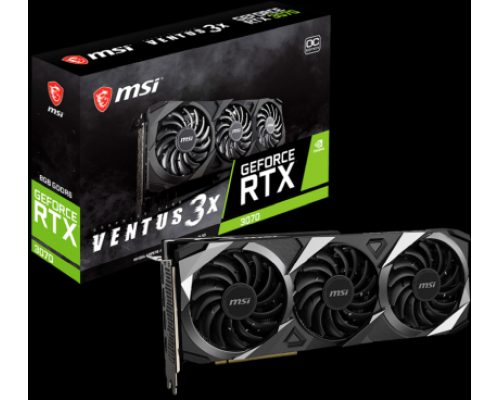 Видеокарта GeForce RTX 3070 VENTUS 3X PLUS 8G OC LHR