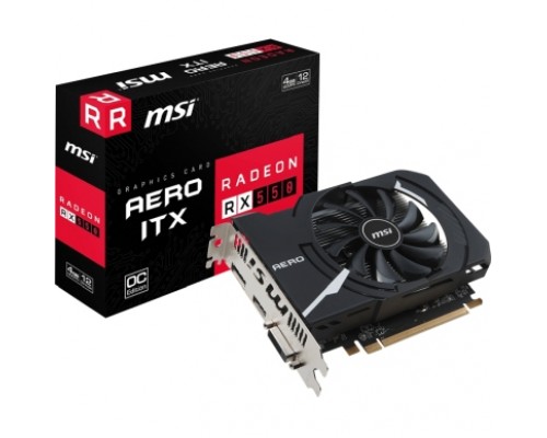 Видеокарта Radeon RX 550 AERO ITX 4G OC