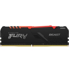 Оперативная память Kingston 16GB 3600MHz DDR4 CL18 DIMM FURY Beast RGB                                                                                                                                                                                    