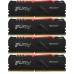 Оперативная память Kingston 128GB 3600MHz DDR4 CL18 DIMM (Kit of 4) FURY Beast RGB