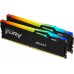 Оперативная память Kingston 32GB 5200MT/s DDR5 CL40 DIMM (Kit of 2) FURY Beast RGB