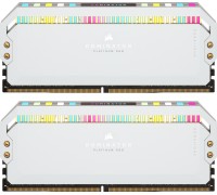 Память оперативная/ Corsair DDR5, 6200MHz 32GB 2x16GB DIMM, Unbuffered, 36-39-39-76, OC PMIC, XMP 3.0, DOMINATOR PLATINUM RGB DDR5 White Heatspreader, RGB LED, 1.3V                                                                                      