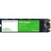 Накопитель WD SSD Green, 480GB, M.2(22x80mm), SATA3, 3D TLC, R/W 545/н.д., IOPs н.д./н.д., TBW н.д., DWPD н.д. (12 мес.)