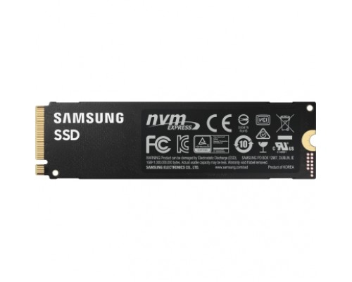 Твердотельные накопители/ Samsung SSD 980 PRO, 250GB, M.2(22x80mm), NVMe 1.3c, PCIe 4.0 x4, 3-bit MLC, R/W 6400/2700MB/s, IOPs 500 000/600 000, TBW 150, DWPD 0.33 (12 мес.)