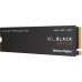 Накопитель WD SSD Black SN770 NVMe, 500GB, M.2(22x80mm), NVMe, PCIe 4.0 x4, 3D TLC, R/W 5000/4000MB/s, IOPs 460 000/800 000, TBW 300, DWPD 0.3 (12 мес.)