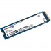 Накопитель Kingston SSD NV2, 1000GB, M.2(22x80mm), NVMe, PCIe 4.0 x4, 3D TLC, R/W 3500/2100MB/s, TBW 320, DWPD 0.3 (3 года)