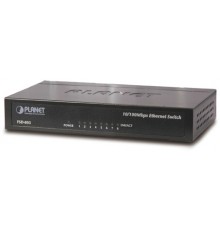 коммутатор/ PLANET 8-Port 10/100Mbps Fast Ethernet Switch, Metal                                                                                                                                                                                          