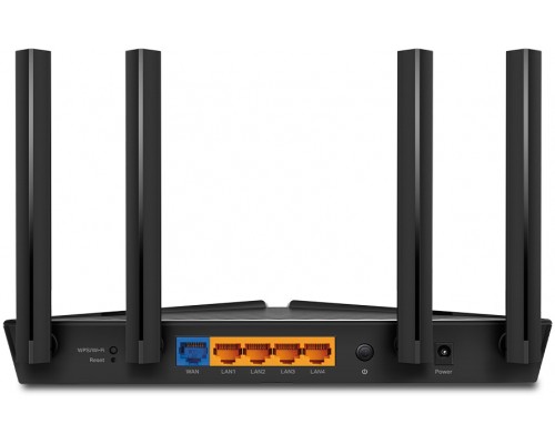 Маршрутизатор/ AX3000 Dual-Band Wi-Fi 6 Router, 574 Mbps at 2.4 GHz + 2402 Mbps at 5 GHz, 4? Antennas, 1? Gb WAN Port + 4? Gb LAN Ports