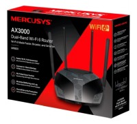 Маршрутизатор/ AX3000 Dual-Band Wi-Fi 6 Router, 574 Mbps at 2.4 GHz + 2402 Mbps at 5 GHz, 4 Fixed External Antennas, 3 Gigabit LAN Ports, 1 Gigabit WAN Port                                                                                              