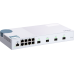 Корпоративный коммутатор QNAP QSW-M408S 10 Gbps managed switch with 4 SFP + ports, 8 1 Gbps RJ-45 ports, bandwidth up to 96 Gbps, JumboFrame support.