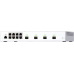 Корпоративный коммутатор QNAP QSW-M408S 10 Gbps managed switch with 4 SFP + ports, 8 1 Gbps RJ-45 ports, bandwidth up to 96 Gbps, JumboFrame support.