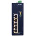 коммутатор/ PLANET IP30 5-Port Gigabit Switch with 4-Port 802.3AT POE+ (-40 to 75 C)