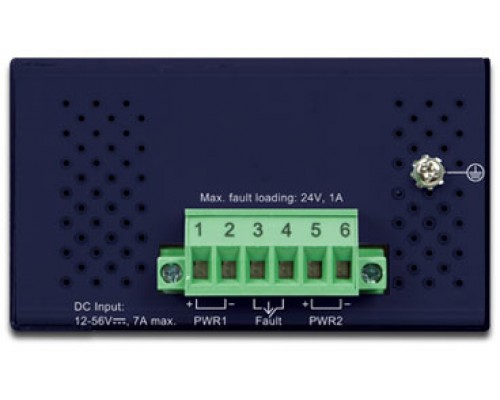 коммутатор/ PLANET IP30 5-Port Gigabit Switch with 4-Port 802.3AT POE+ (-40 to 75 C)