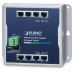 Корпоративный коммутатор WGS-4215-8T индустриальный коммутатор/ IP30, IPv6/IPv4, 8-Port 1000TP  Wall-mount Managed Ethernet Switch (-40 to 75 C), dual redundant power input on 12-48VDC / 24VAC terminal block and power jack, SNMPv3, 802.1Q VLAN, IGMP