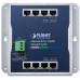 Корпоративный коммутатор WGS-4215-8T индустриальный коммутатор/ IP30, IPv6/IPv4, 8-Port 1000TP  Wall-mount Managed Ethernet Switch (-40 to 75 C), dual redundant power input on 12-48VDC / 24VAC terminal block and power jack, SNMPv3, 802.1Q VLAN, IGMP