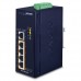 коммутатор/ PLANET IP30 Industrial 16-Port 10/100TX Ethernet Switch (-40~75 C, dual redundant power input on 12-48VDC / 24VAC terminal block)