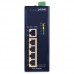 коммутатор/ PLANET IP30 Industrial 16-Port 10/100TX Ethernet Switch (-40~75 C, dual redundant power input on 12-48VDC / 24VAC terminal block)