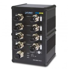 Корпоративный коммутатор ISW-800T-M12 индустриальный IP67 коммутатор/ IP67 rated 8-Port 10/100Mbps M12 Fast Ethernet Switch (-40 to 75 degree C)                                                                                                          