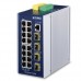 коммутатор/ PLANET IGS-6325-16T4S IP30 Industrial L3 16-Port 10/100/1000T + 4-port 1G/2.5G SFP Full Managed Switch (-40 to 75 C, dual redundant power input on 9~48VDC terminal block, 2*DI, 2*DO, ERPS Ring, 1588 PTP TC, Modbus TCP, Cybersecurity featu