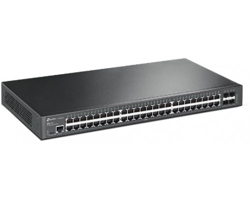 Коммутатор/ JetStream™ 48-Port Gigabit L2+ Managed Switch with 4 10GE SFP+ Slots