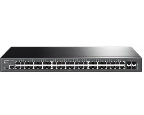 Коммутатор/ JetStream™ 48-Port Gigabit L2+ Managed Switch with 4 10GE SFP+ Slots