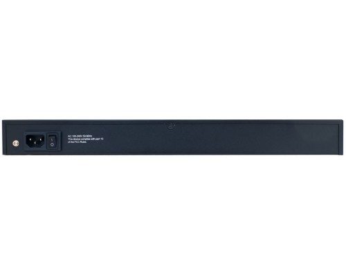 Корпоративный POE-коммутатор OSNOVO PoE коммутатор 24 x 10/100 Base-T PoE, 2 x GE Combo Uplink (RJ45 + SFP), PoE на порт - до 30W, суммарно PoE до 385W