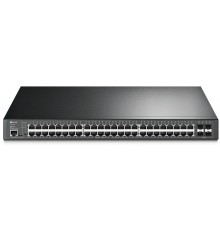 Коммутатор/ 48-port Gigabit PoE+ L2+ switch, 48 802.3af/at PoE+ ports, 4 Gb SFP slots, 1 RJ-45 + 1Micro-USB console ports, 348W PoE budget                                                                                                                