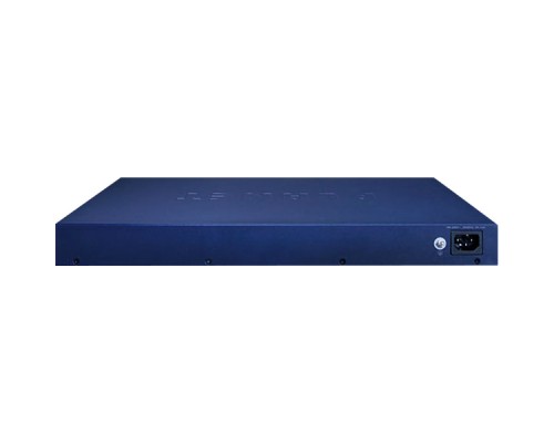 коммутатор/ PLANET SGS-5240-24P4X L2+ 24-Port 10/100/1000T 802.3at PoE + 4-Port 10G SFP+ Stackable Managed Switch (370-watt PoE budget, Hardware Layer3 IPv4/IPv6 Static Routing, ERPS Ring, hardware stacking up to 6 units, IP clustering up to 16 units