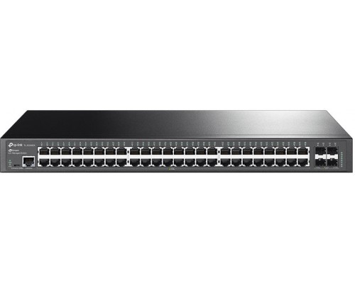 Коммутатор/ JetStream™ 48-Port Gigabit and 4-Port 10GE SFP+ L2+ Managed Switch with 48-Port PoE+