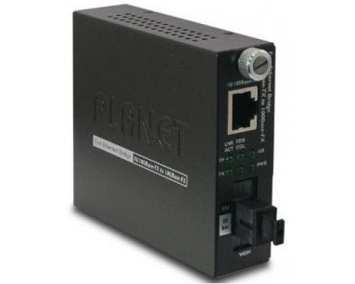 Конвертер FST-806A20 медиа конвертер/ 10/100Base-TX to 100Base-FX WDM Smart Media Converter - Tx: 1310) - 20KM