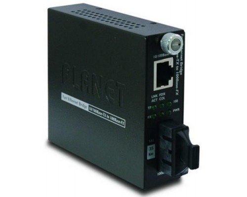 Конвертер FST-802 медиа конвертер/ 10/100Base-TX to 100Base-FX (SC) Smart Media Converter