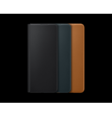 Чехол-книжка Samsung Leather Flip Cover Z Fold3, чёрный                                                                                                                                                                                                   