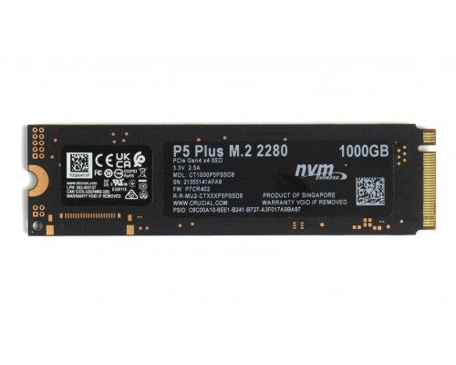 Накопитель SSD M.2 2280 Crucial CT1000P5PSSD8