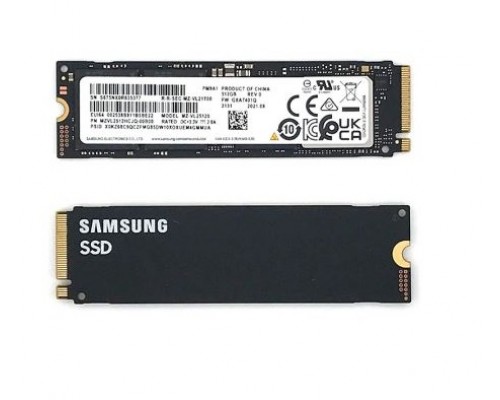 Твердотельный накопитель Samsung SSD PM9A1 MZVL2512HCJQ-00B00, M.2, 512Gb, PCIe 4.0 x4, чтение  6900 Мб/сек, запись  5000 Мб/сек, 3D NAND, NVMe, 22х80mm