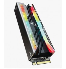 Накопитель Netac NV3000 RGB NT01NV3000-500-E4X SSD, M.2, 500Gb, PCI-E 3.0 x4, чтение  3400 Мб/сек, запись  2000 Мб/сек, 3D NAND, NVMe, 300 TBW                                                                                                            