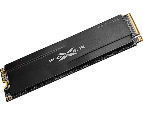 Накопитель Silicon Power XD80 SP002TBP34XD8005 SSD, M.2, 2.0Tb, PCI-E 3.0 x4, чтение  3400 Мб/сек, запись  3000 Мб/сек, 3D NAND, 1600 TBW