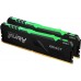 Оперативная память 32GB Kingston Fury Beast RGB KF432C16BBAK2/32 (2x16GB KIT) DDR4, 3200 MHz, 25600 Мб/с, CL16, 1.35 В (DIMM)