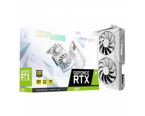 Видеокарта RTX 3060 AMP White Edition 12G GDDR6 192bit DVI HDMI 3xDP (ZT-A30600F-10P) RTL