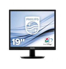 Монитор LCD 19'' [5:4] 1280х1024(SXGA) IPS, nonGLARE, 250cd/m2, H178°/V178°, 1000:1, 20M:1, 16.7M, 5ms, VGA, DVI, Tilt, Speakers, 3Y, Black                                                                                                               