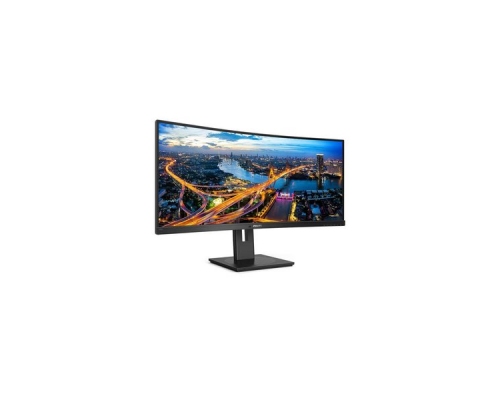 Монитор LCD 34'' [21:9] 3440x1440(UWQHD) VA, Curved, nonGLARE, 300cd/m2, H178°/V178°, 3000:1, 80M:1, 16.7M, 5ms, VGA, 2xHDMI, DP, USB-Hub, Height adj, Tilt, Swivel, Speakers, 3Y, Black