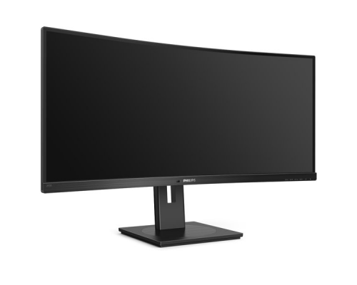 Монитор LCD 34'' [21:9] 3440x1440(UWQHD) VA, Curved, nonGLARE, 300cd/m2, H178°/V178°, 3000:1, 80M:1, 16.7M, 5ms, VGA, 2xHDMI, DP, USB-Hub, Height adj, Tilt, Swivel, Speakers, 3Y, Black