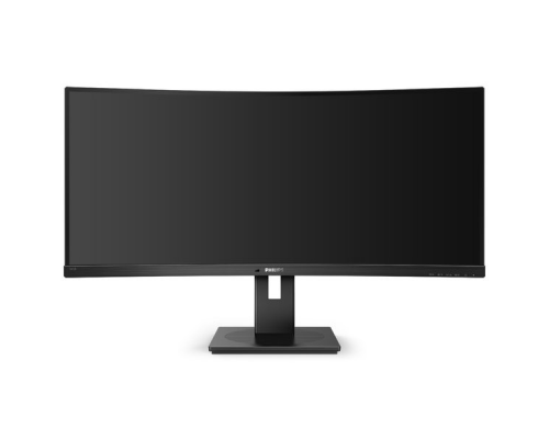 Монитор LCD 34'' [21:9] 3440x1440(UWQHD) VA, Curved, nonGLARE, 300cd/m2, H178°/V178°, 3000:1, 80M:1, 16.7M, 5ms, VGA, 2xHDMI, DP, USB-Hub, Height adj, Tilt, Swivel, Speakers, 3Y, Black