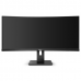 Монитор LCD 34'' [21:9] 3440x1440(UWQHD) VA, Curved, nonGLARE, 300cd/m2, H178°/V178°, 3000:1, 80M:1, 16.7M, 5ms, VGA, 2xHDMI, DP, USB-Hub, Height adj, Tilt, Swivel, Speakers, 3Y, Black