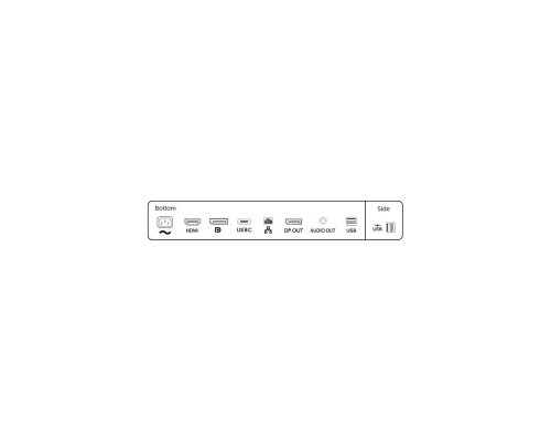 Монитор LCD 23.8'' [16:9] 1920х1080(FHD) IPS, nonGLARE, 250cd/m2, H178°/V178°, 1000:1, 50M:1, 16.7M, 4ms, HDMI, DP, USB-Hub, Height adj, Tilt, Swivel, Speakers, 3Y, Black